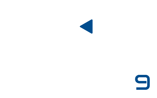 STRATUM 9 Logo white